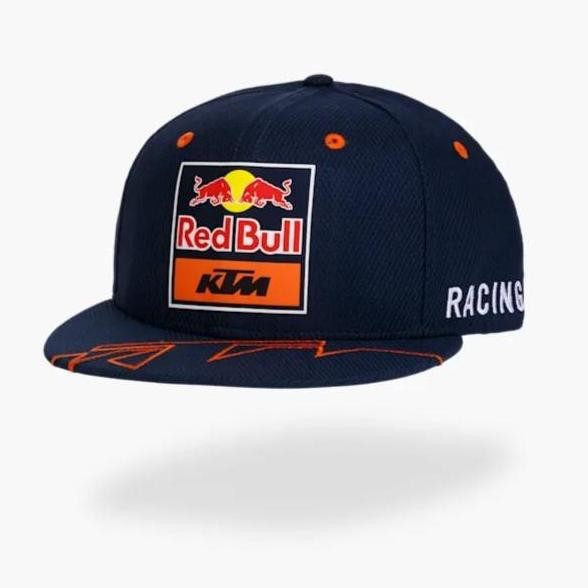 Red Bull KTM MotoGP 2023 Team Flat Cap New Era. Topi Unisex