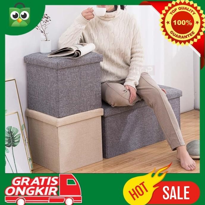 

Terlaris Storage Box Organizer Kursi Lipat Tempat Penyimpanan Bangku Busa