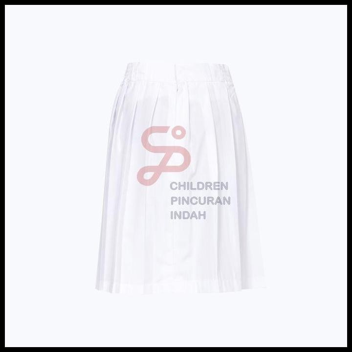 Terlaris Rok SD putih Pendek Karet Bahan FAMATEX size 6 - 15 Best Seller
