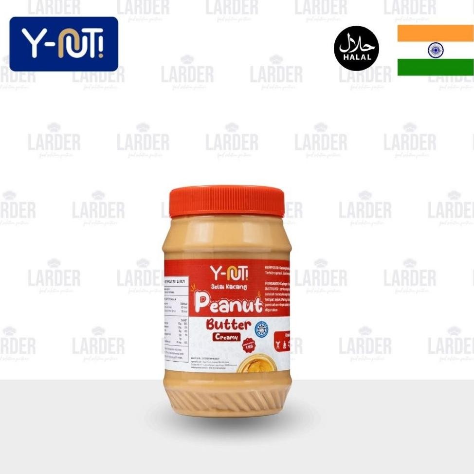 

Ynut Creamy Peanut Butter 1Kg Selai Kacang