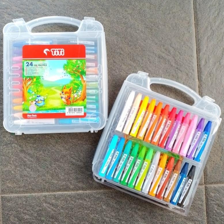 

Crayon Oil Pastel Titi 24 Warna ( Set ) [ Original ] AST