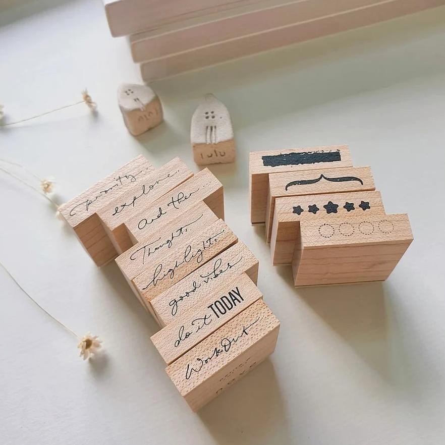 

Nove Production Rubber Stamp - Petite.W Collection AST