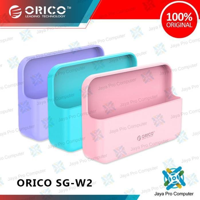 

Terlaris Orico Sg-W2 Storage Box Wall Mount Silicone/ Holder Multifungsi