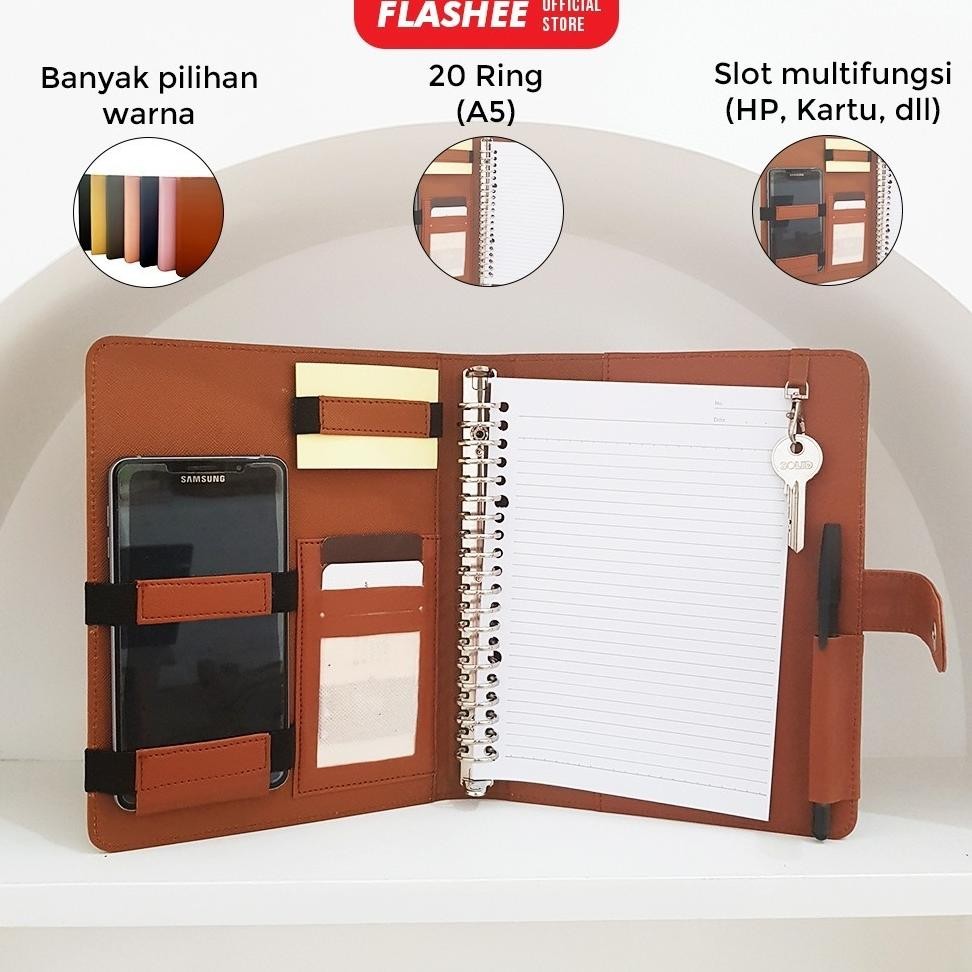 

Flashee Binder A5 Antimainstream Ring 20 Ozzie Binder Eksklusif A5 20 Ring Multifungsi AST