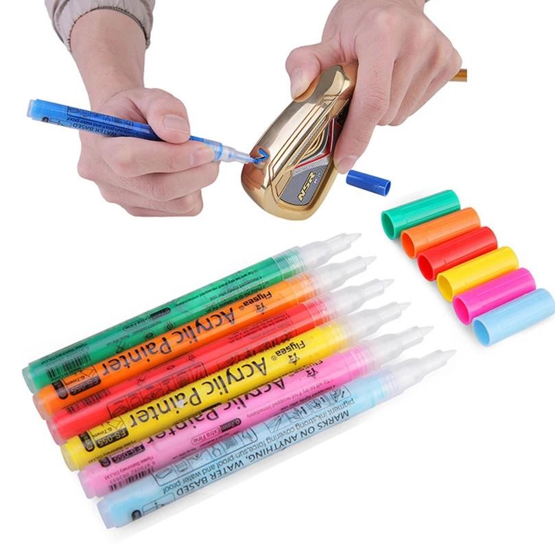 

Golf Club Color Changing Pen Acrylic Ink Pen Has Strong Sunscreen Waterproof and Covering Power Can Be Used In Many Scenarios