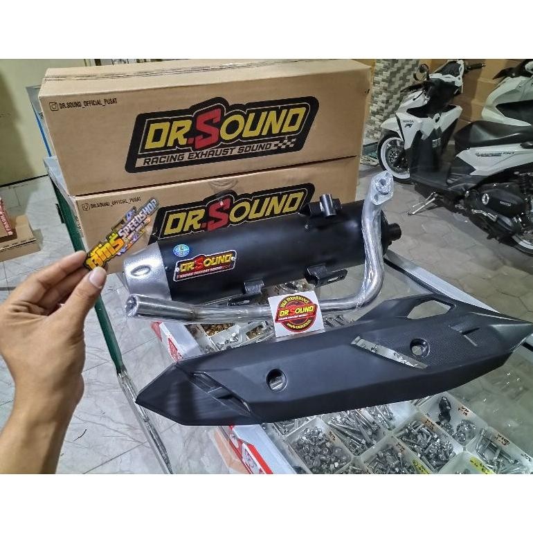 Promoo Mei KNALPOT DR SOUND GEN 1 ORIGINAL,copy cms,BEAT FI/ESP,SCOPY FI,VARIO FI,VARIO 125/150 LED 