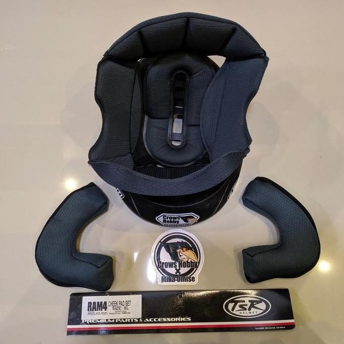 Wony Sparepart Busa Cheek Pad  Helm Tsr Ram 4