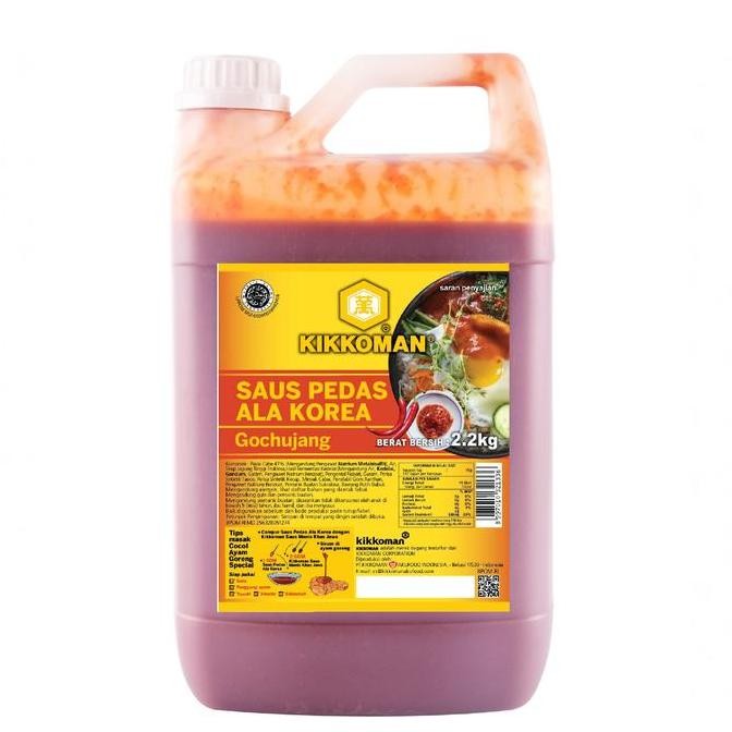 

Terlaris Kikkoman Gochujang Sauce HALAL Jerigen 2L SALE