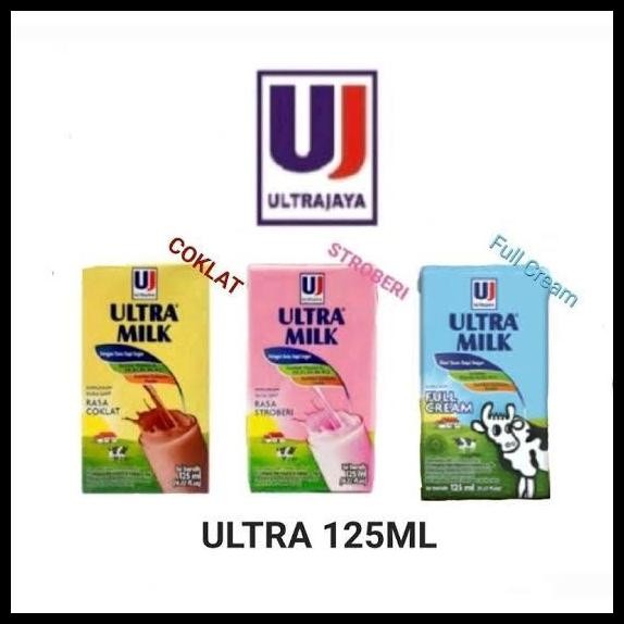 

Terlaris Susu Ultra Milk 125 Ml [Isi 40 Pcs] Good Quality