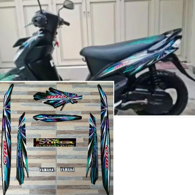 PROMO striping original Yamaha Mio sporty hitam tahun 2008 2009