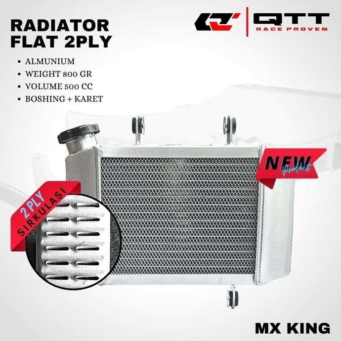radiator almunium MX KING Qtt racing