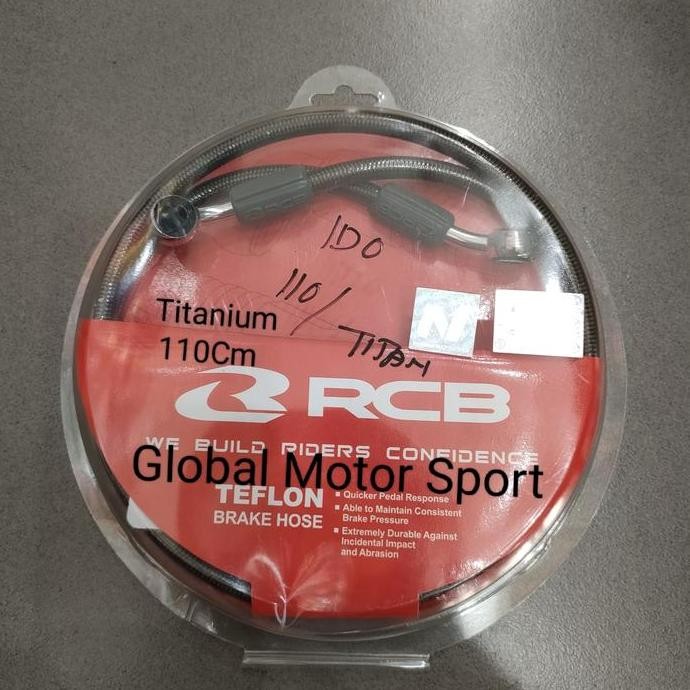 Selang Rem Depan RCB 110Cm Aerox,N Max CB150,Ter.