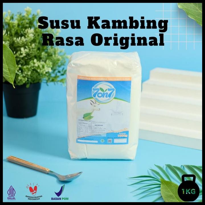 

Terlaris Susu Kambing Rasa Vanila 1000Gr Bubuk Milk Good Quality