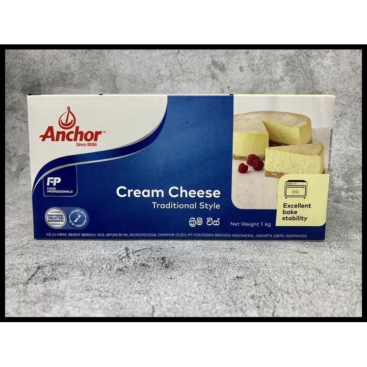 

Terlaris Anchor Cream Cheese 1 Kg Good Quality