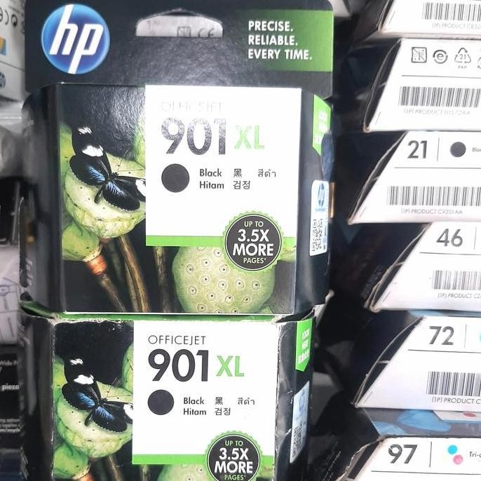 Hp Officejet 901Xl Black Officejet 4500.4500Destop J4580 J4660 Asli New Stok