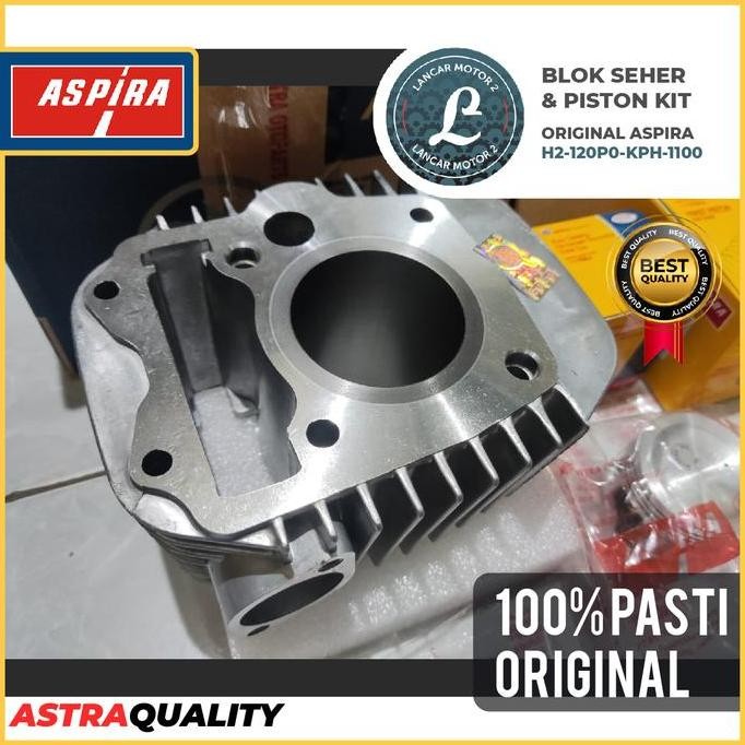 Blok Seher Piston Kit KARISMA SUPRA X 125 KVL Orinal ASPIRA HONDA