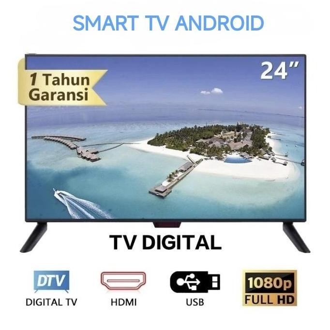 Big Sale- Smart Tv 24 Inch Led Tv  Android Tv Digital