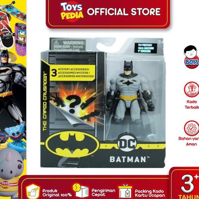 Mainan Figur Dc Batman Basic 4 Inch Batman
