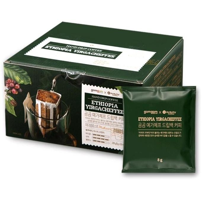 

Hand Drip Coffee Ethiopia Yirgacheffee Gomgom Kopi Korea
