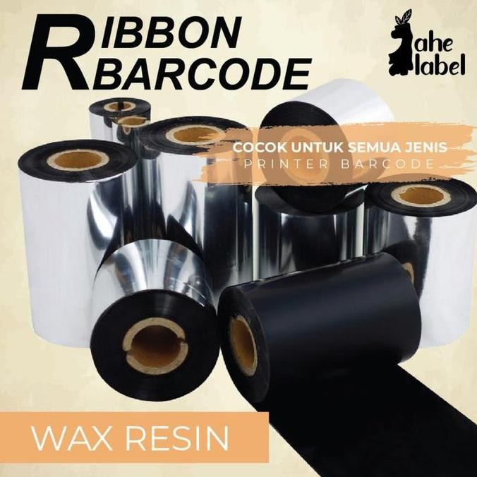 

Ribbon Bar 110Mmx210M Wax Resin Face Out New Stok