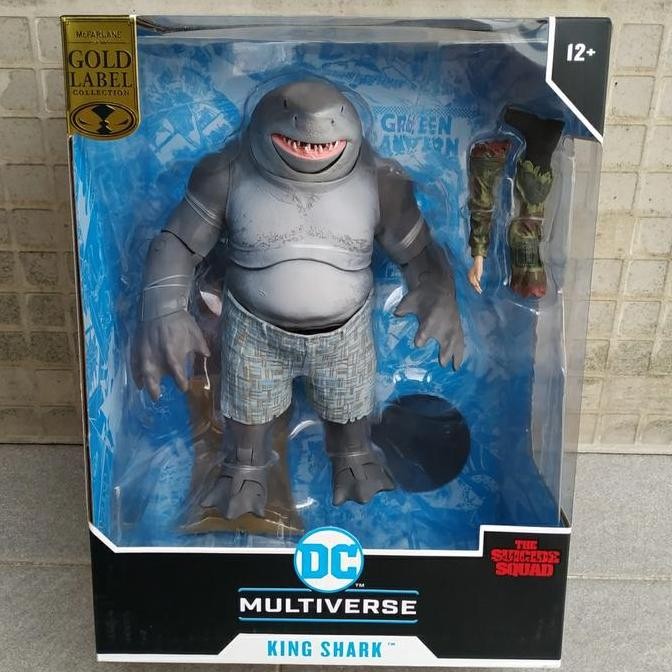 Mcfarlane Toys Dc Multiverse Suicide Squad King Shark Gold Label