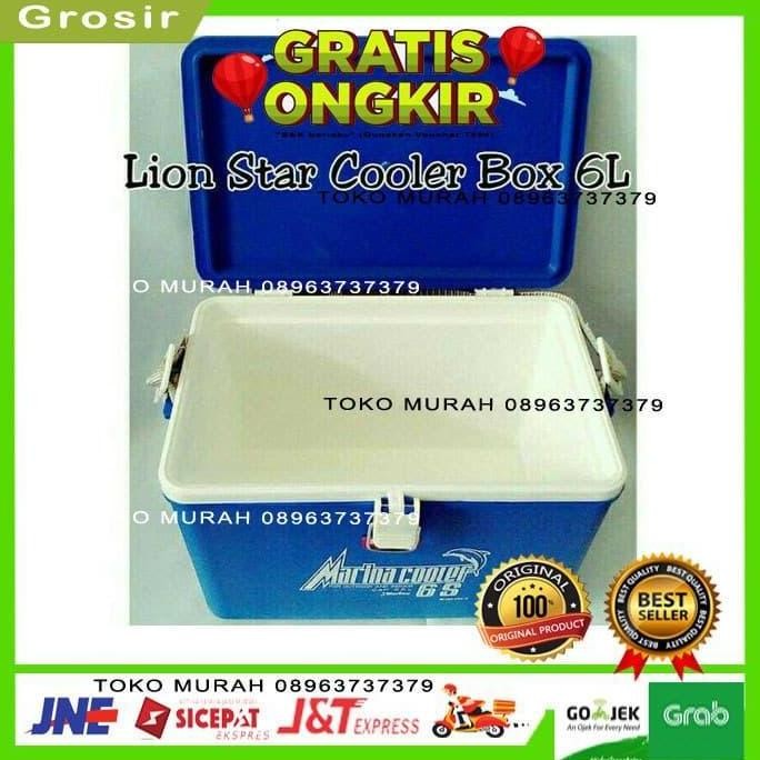 Cooler Box Es Batu Ice Cream Buah Botol Minuman Piknik Camping Mancing