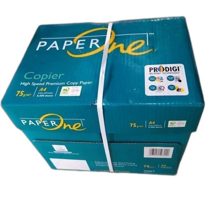 

TERMURAH - Kertas A4.75 gsm. paper one