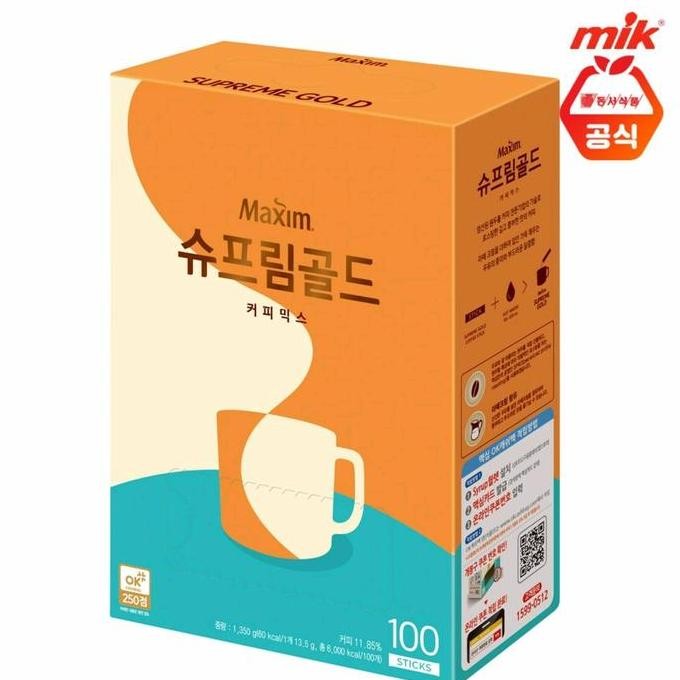 

Maxim Supreme Gold Coffemix/Maxim Coffee Korea