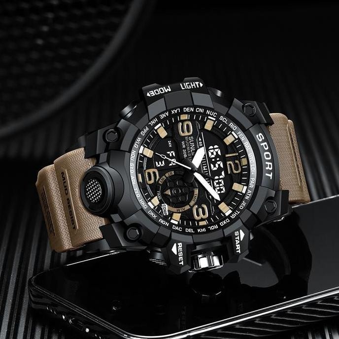 Sale Sunlifex Jam Tangan Pria Original Olahraga Jam Digital Multifungsi Jam