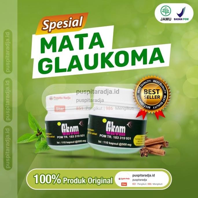 Gkom Obat Spesial Mata Glukoma Puspita Radja Herbal