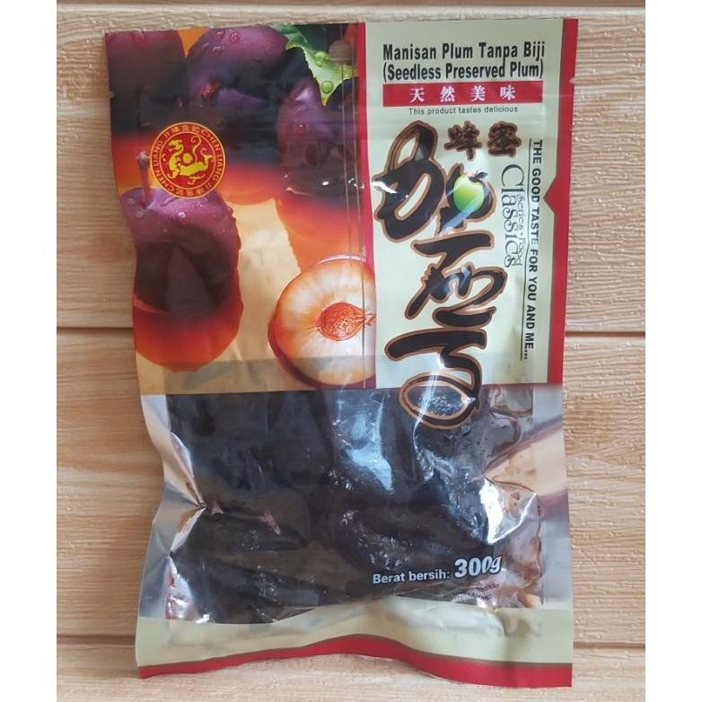 

MURAH Manisan Plum Tanpa Biji 300gr / Plum Lapis Legit / Prunes Lapis Legit / Likiam / Manisan Import / Chen Liang Ji