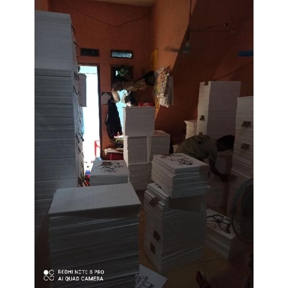 

Lukisan Styrofoam gambar isi 20 gambar ukuran 33x50x1cm AST