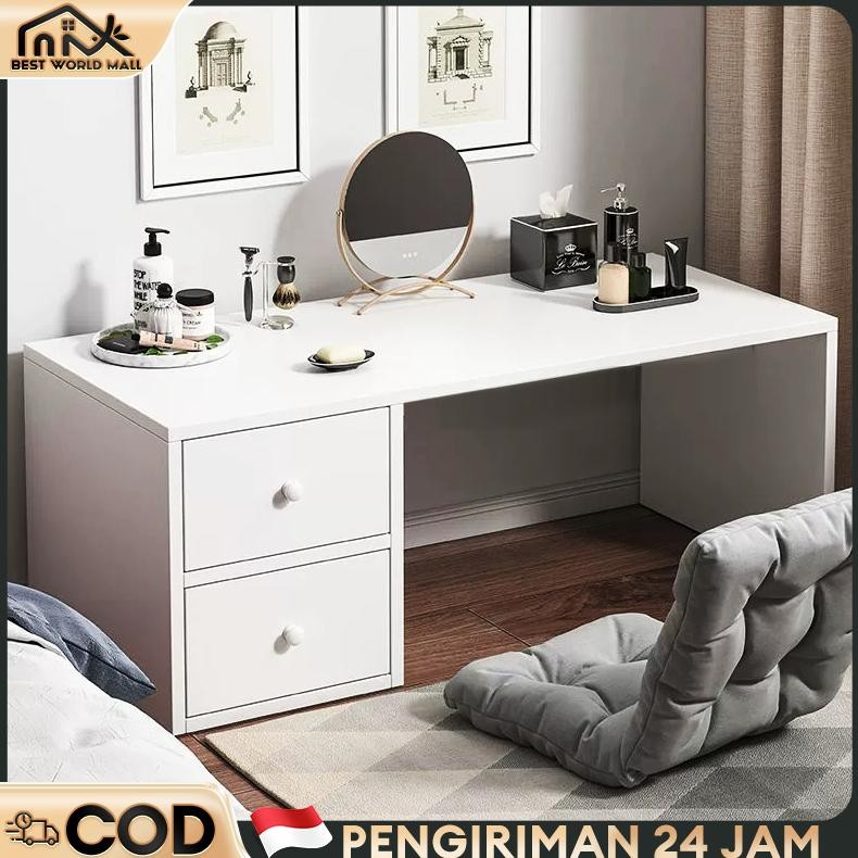 Meja Belajar Kayu Meja Kopi Jendela Teluk Nordik Meja Laptop Serbaguna Meja Rendah Modis Kamar Tidur