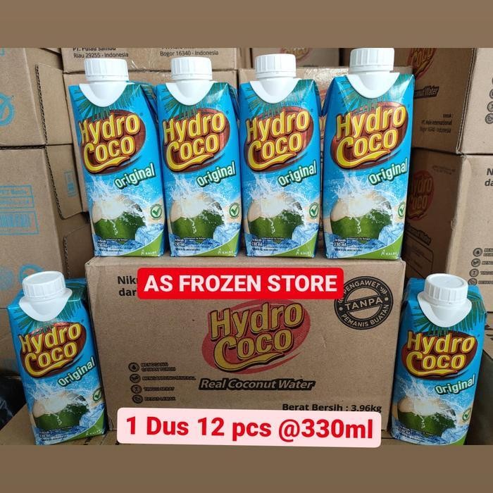 

Hydro Coco 330ml / Hydrococo 330ml Air Kelapa Asli 1 Dus 12 Pcs Ori!!