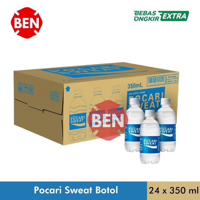 

Pocari Sweat Botol 350ml 350 ml 1 Dus isi 24 Botol Btl Pet Grosir Ori!!