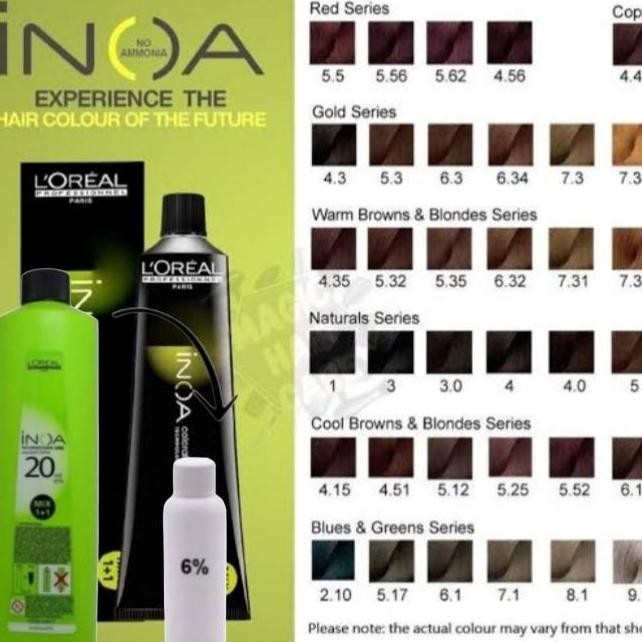 Cat Rambut Loreal Inoa Loreal Inoa Pewarna Rambut Inoa