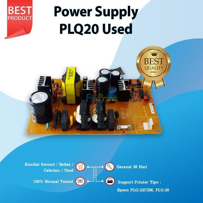 Power Supply Psu Printer Epson Plq-20 Plq20 Plq 20 Adaptor Plq-20 New Stok