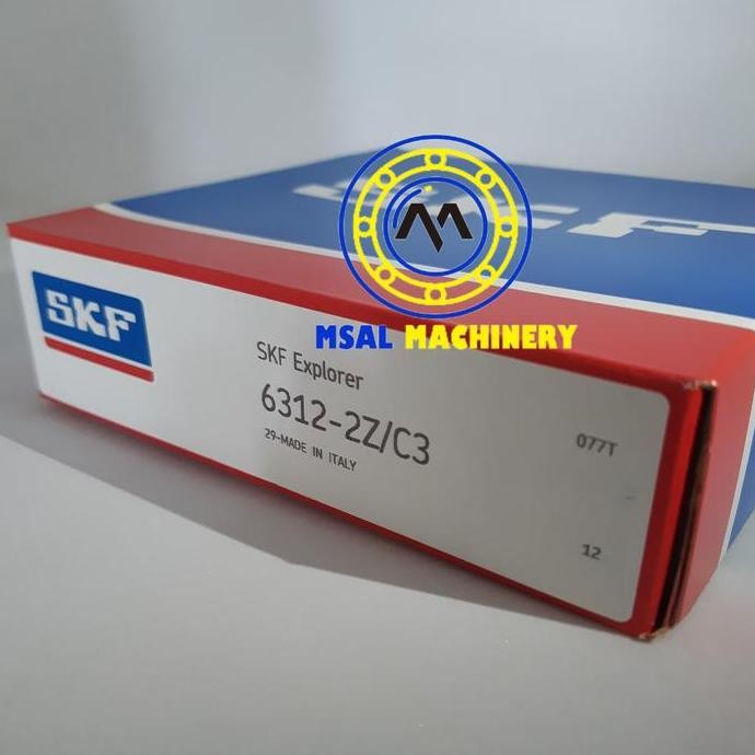 BEARING 6312 ZZ / 6312ZZ / 6312 2Z SKF C3 ITALY