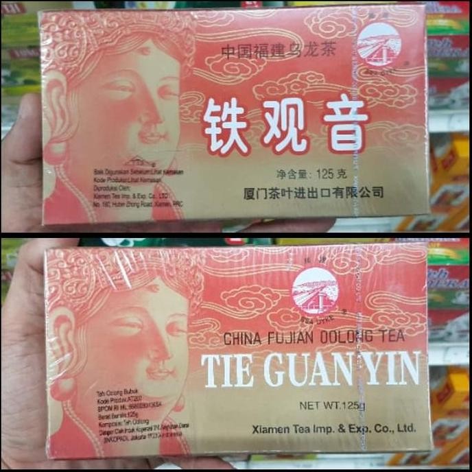 

Tie Guan Yin China Fujian Oolong Tea - Teh Olong 125Gr
