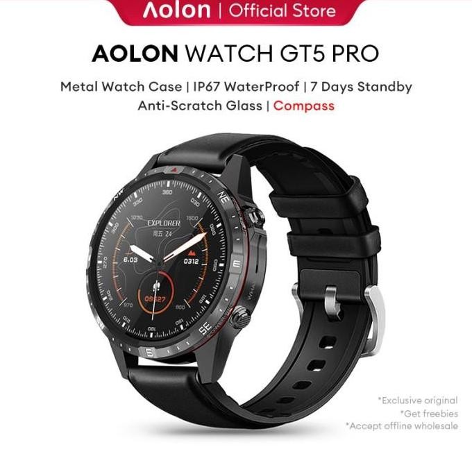 Aolon Smartwatch Jam Tangan Waterproof Nfc Bluetooth Call