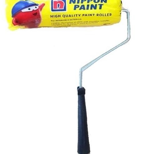 Kuas Rol Roll Roller Cat Tembok Minyak Nippon Paint Besar 9Inch