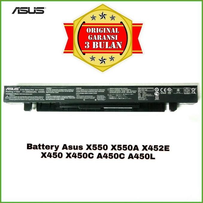 Baterai Original Laptop Asus X550 X550I X550IK X550IU A41-X550A