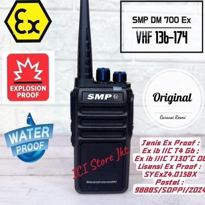 HT SMP DM700Ex / Ht SMP Dx 700 Ex VHF / HT explotion proof / Ht Gas Proof