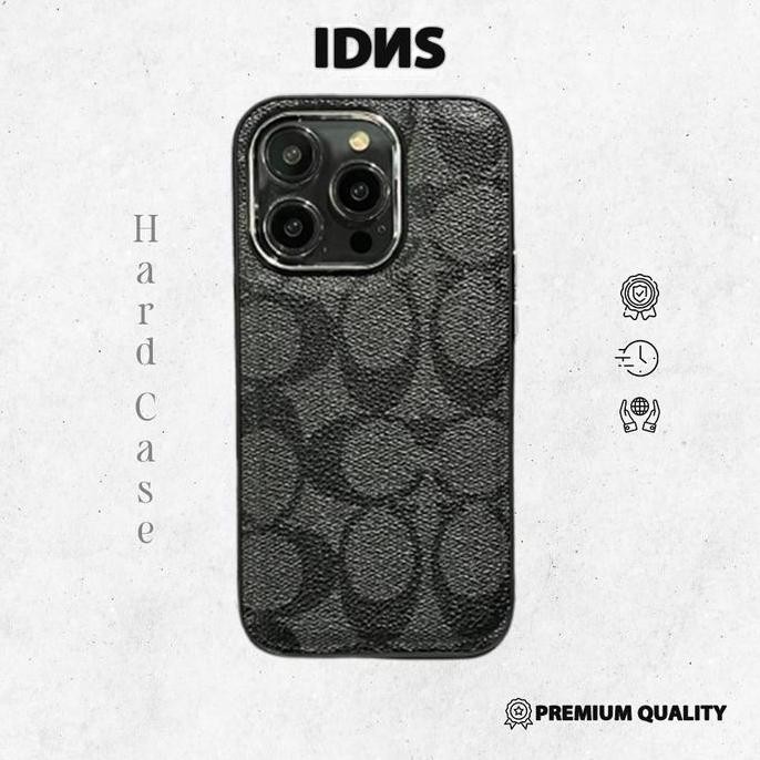 BEBAS ONGKIR - IDNS Hardcase Coach Case Iphone 11 12 13 Pro Max 14 Pro Max 15 Pro Max