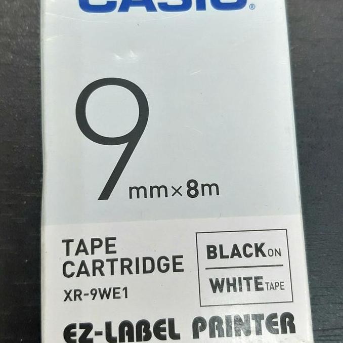 

Casio Tape Catridge 9Mm, Label Casio New Stok