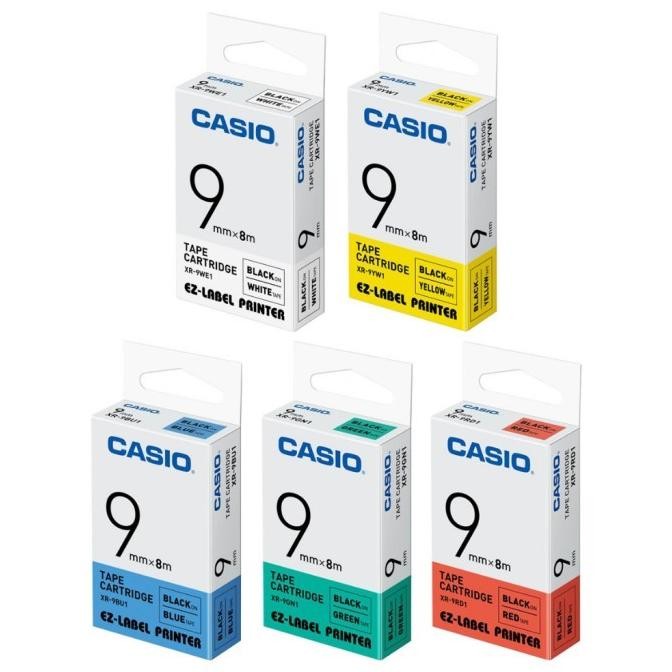 

Tape Cartridge Label Printer Casio Xr-9 New Stok