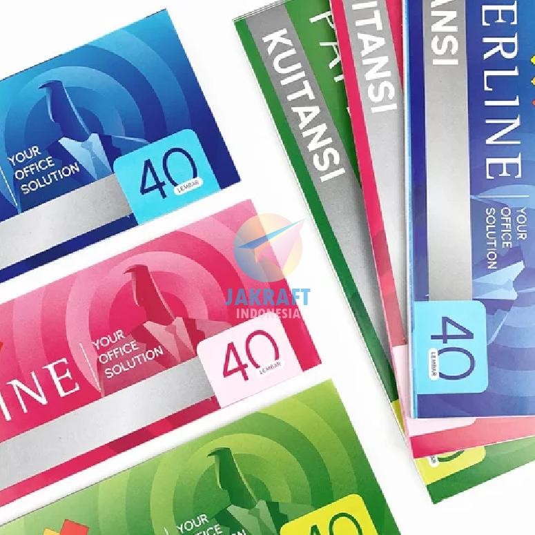 

(10 Pcs) GROSIR Buku Kwitansi Kecil PAPERLINE KT-40-M Kuitansi Mini isi 40 Lembar | PACK AST