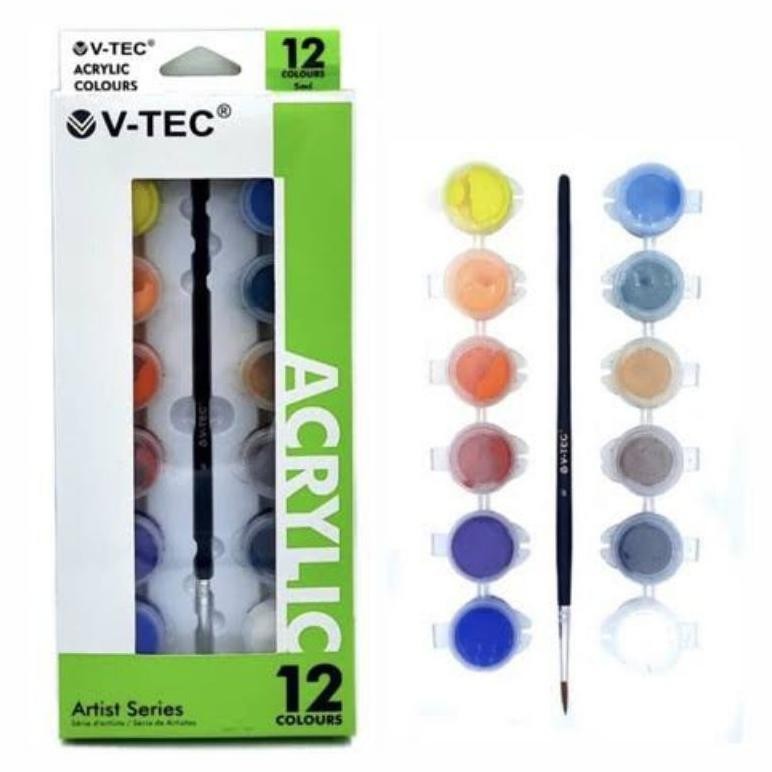 

VTEC V TEC V-TEC VT512TB MINI ACRYLIC IN POT CAT AKRILIK DALAM POT KECIL AST