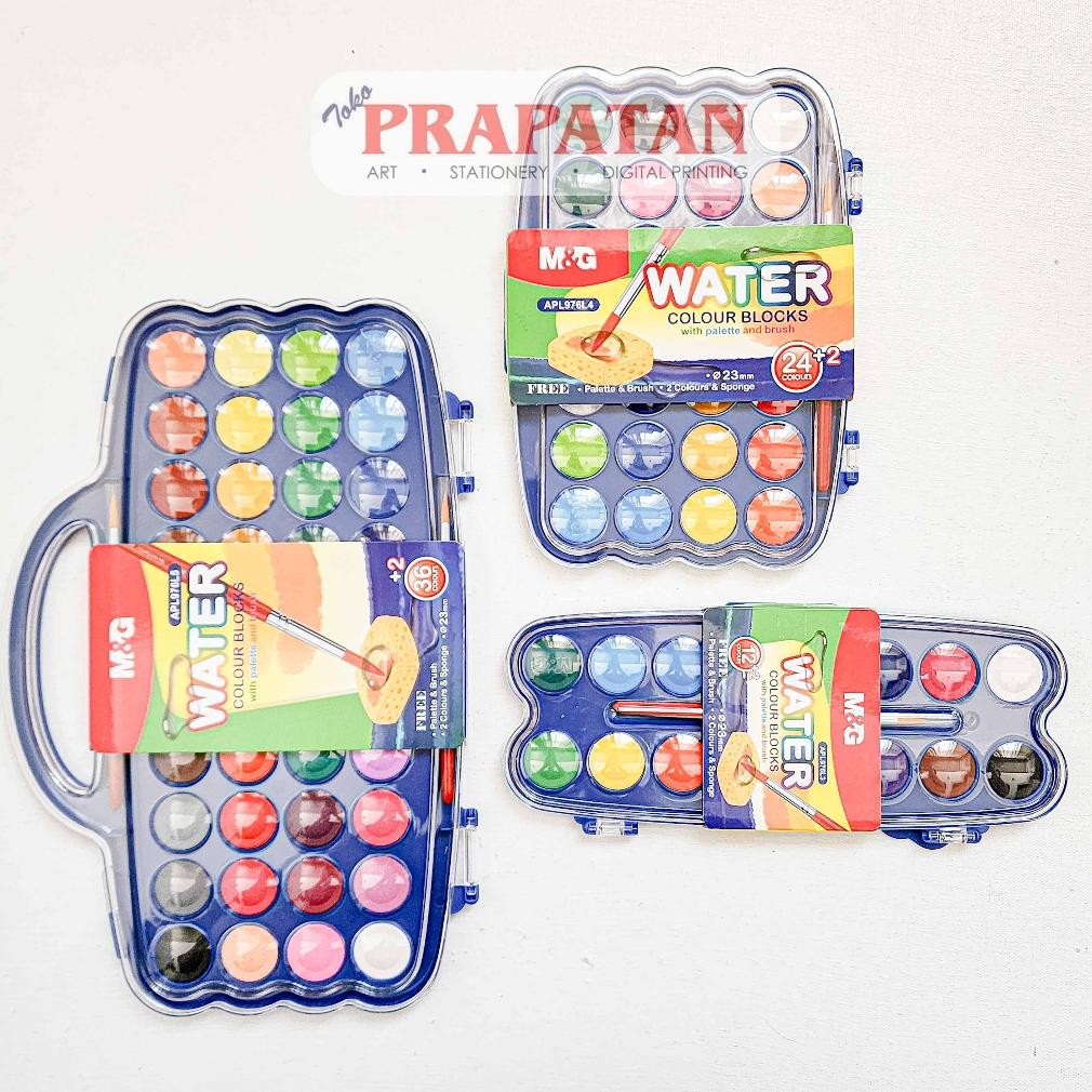 

M&G MINI Watercolor Block 23mm APL976 | Cat Air AST