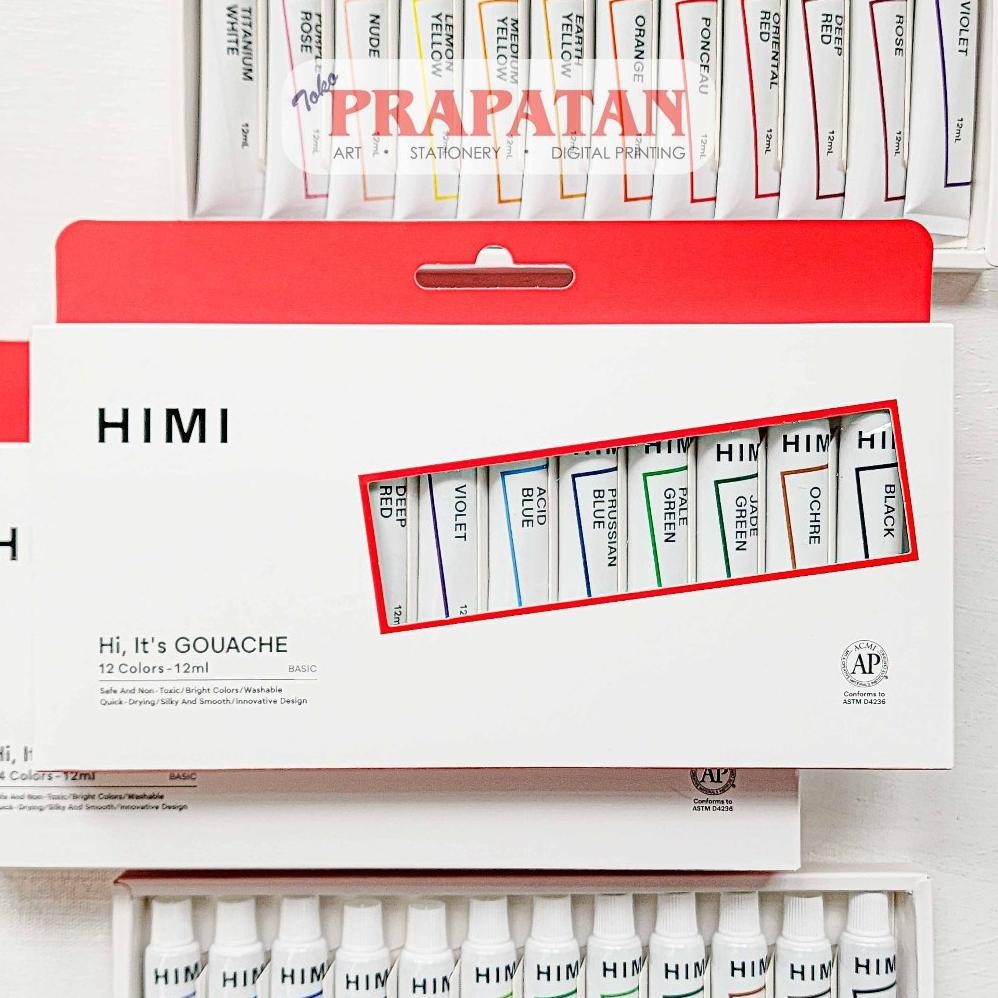 

Miya Himi Gouache Tube Set 12ml | Cat Gouache AST